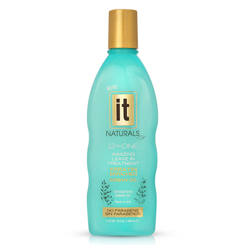 IT Naturals 12-IN-ONE Leave In Treatment Keratin - 10.2oz